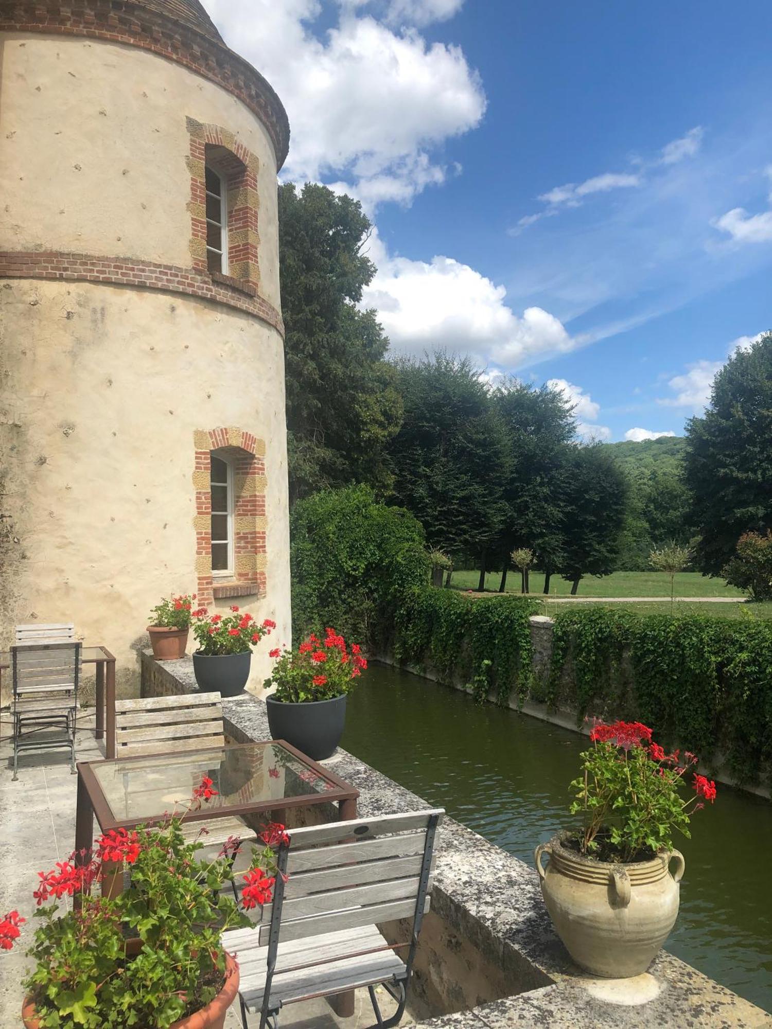 Chateau De La Cour Senlisse Esterno foto
